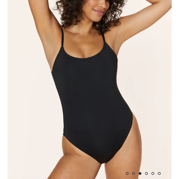 ✨NWT✨ Andie Swim “The Laguna One Piece” in Popcorn Black - Long Torso Sizing - Picture 4 of 11